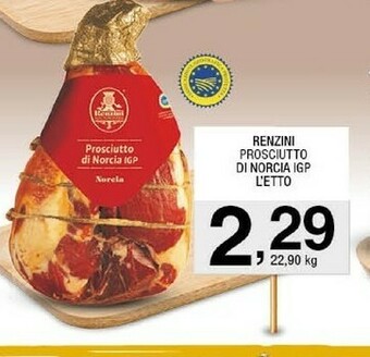 Sigma Prosciutto crudo offerta