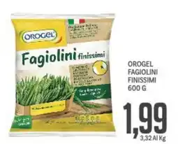 Supermercati Piccolo Orogel fagiolini finissimi offerta