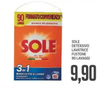 Supermercati Piccolo Sole detersivo lavatrice fustone offerta