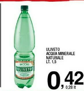 Sigma Acqua minerale naturale offerta