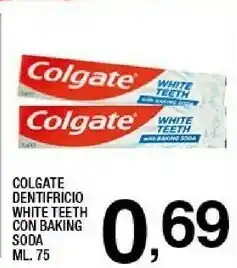 Sigma Dentifricio white teeth con baking soda offerta