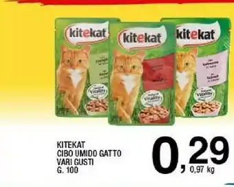 Sigma Kitekat cibo umido gatto offerta