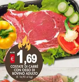 PrestoFresco Costate di carrè con osso di bovino adulto offerta