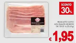 PrestoFresco Prosciutto cotto alta qualità NEGRONI offerta