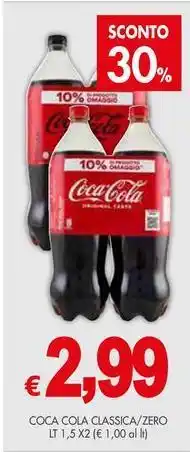 PrestoFresco Coca cola classica/zero offerta