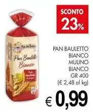 PrestoFresco Pan bauletto bianco mulino bianco offerta