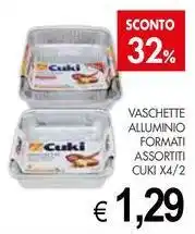 PrestoFresco Vaschette alluminio formati assortiti cuki x4/2 offerta