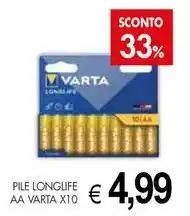 Pile longlife aa varta x10