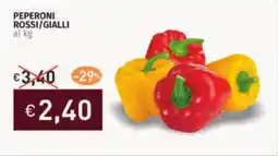 Prezzemolo e Vitale Peperoni rossi/gialli offerta