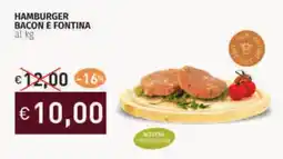 Prezzemolo e Vitale Hamburger bacon e fontina offerta