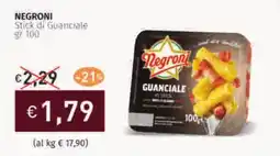 Prezzemolo e Vitale NEGRONI Stick di Guanciale offerta