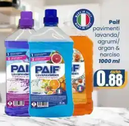 Paif pavimenti lavanda agrumi/ argan & narciso