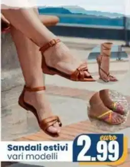 A Casa Mia Sandali estivi vari modelli offerta