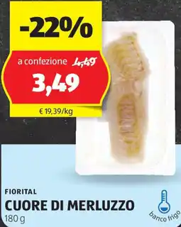ALDI Fiorital cuore di merluzzo offerta