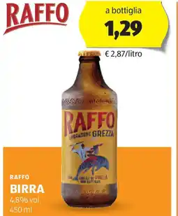 ALDI Raffo birra offerta