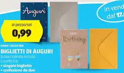 ALDI Home creation biglietti di auguri offerta