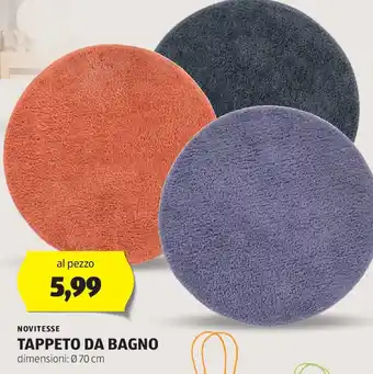 ALDI Novitesse tappeto da bagno offerta