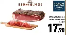 Conad Speck alto adige i.g.p. sapori&dintorni conad al taglio offerta