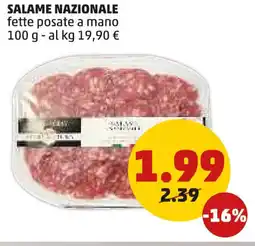 PENNY Salame nazionale offerta