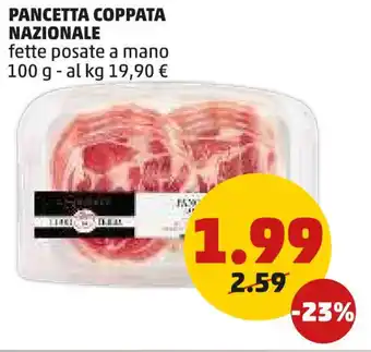 PENNY Pancetta coppata nazionale offerta
