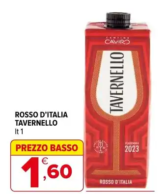 Iperal Rosso d'italia TAVERNELLO offerta
