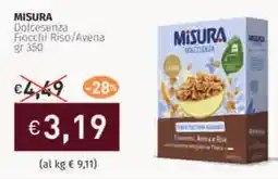 Prezzemolo e Vitale MISURA Dolcesenza Fiocchi Riso/Avena offerta