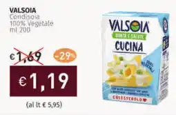 Prezzemolo e Vitale VALSOIA Condisola 100% Vegetale offerta