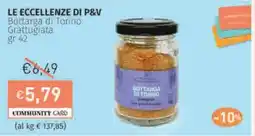 Prezzemolo e Vitale LE ECCELLENZE DI P&V Bottarga di Tonno Grattugiata offerta