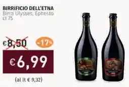 Prezzemolo e Vitale BIRRIFICIO DELL'ETNA Birra Ulysses, Ephesto offerta