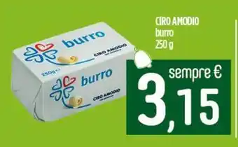 Ciro Amodio CIRO AMODIO burro offerta