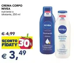 Esselunga Crema corpo NIVEA offerta