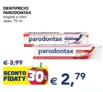 Esselunga Dentifricio PARODONTAX offerta