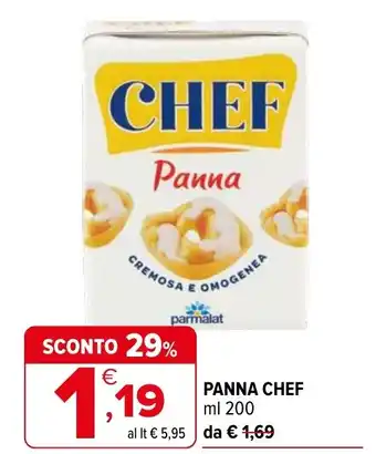 Iperal Panna CHEF offerta