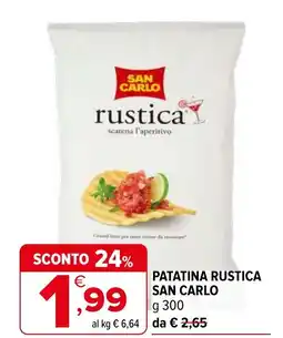 Iperal Patatina rustica SAN CARLO offerta