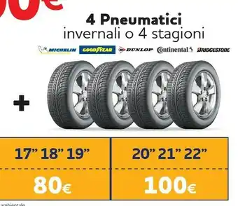 Norauto Pneumatici 4 stagioni offerta
