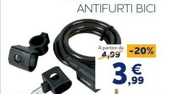 Norauto Antifurti bici offerta