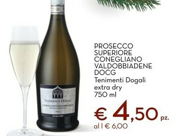 Conad City Prosecco superiore conegliano valdobbiadene docg offerta