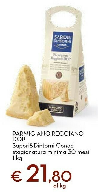 Conad City Sapori&dintorni conad parmigiano reggiano dop offerta