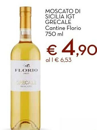 Conad City Grecale moscato vino liquoroso 750 g(ml) offerta