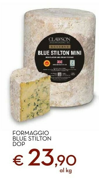 Conad City Clawson formaggio blue stilton dop offerta