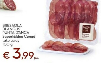 Conad Sapori& ldee conad bresaola di angus punta d'anca offerta