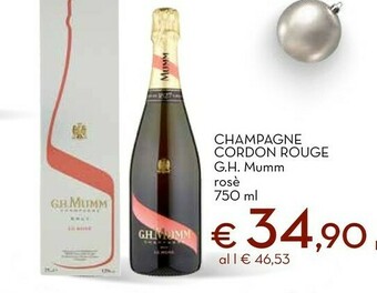 Conad Champagne brut cordon rouge offerta