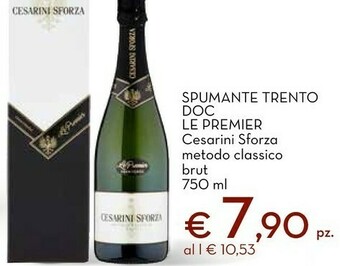Conad Superstore Cesarini sforza spumante trento doc le premier offerta