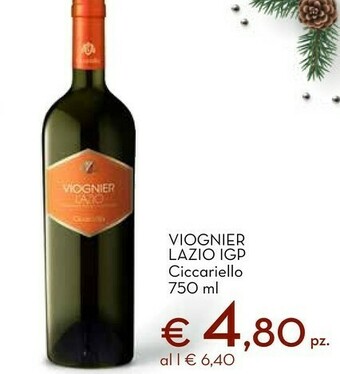 Conad Superstore Ciccariello viognier lazio igp offerta