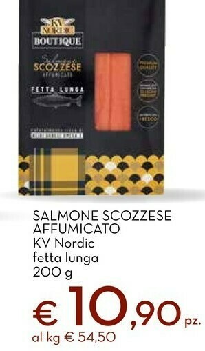 Salmone scozzese affumicato 200 g