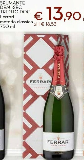 Conad Superstore Spumante demi- sec trento doc offerta