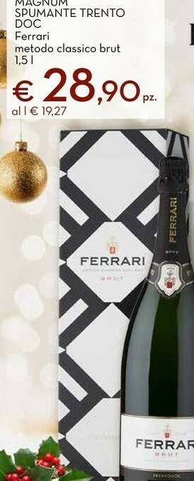 Conad Superstore Magnum spumante trento doc offerta