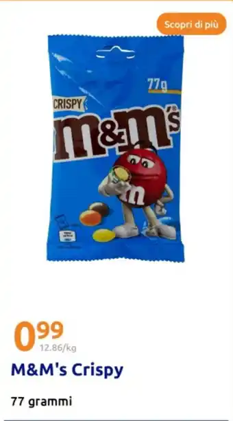 Action M&M's Crispy offerta