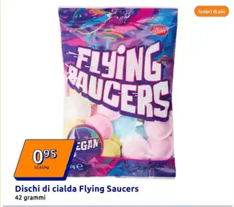 Action Dischi di cialda Flying Saucers offerta