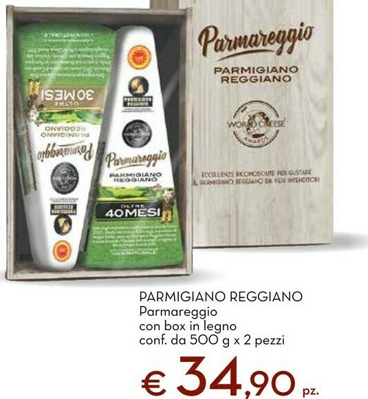 Parmigiano reggiano offerta di Conad Ipermercato